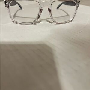 Oakley Clear / Black Square Glasses